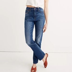 Madewell High-Rise Slim BoyJean